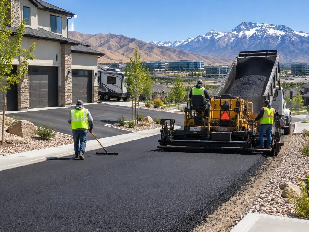 Asphalt Driveways in Lehi, UT